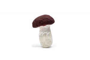 Champignon cèpe en papier de soie DIY – Création artisanale et décorative réalisée avec la technique Happap.