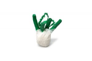 Fenouil en papier de soie réalisé avec la technique Happap – Création artisanale et décorative.